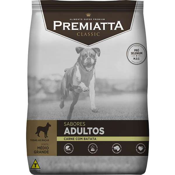 Max para Cães Filhotes de Porte Médio e Grande Sabor Carne e Arroz